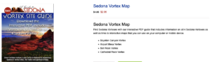 Sedona Vortex Map