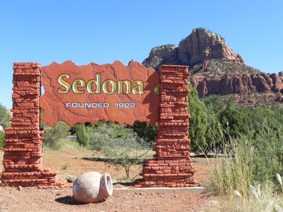 Sedona Welcome Sign